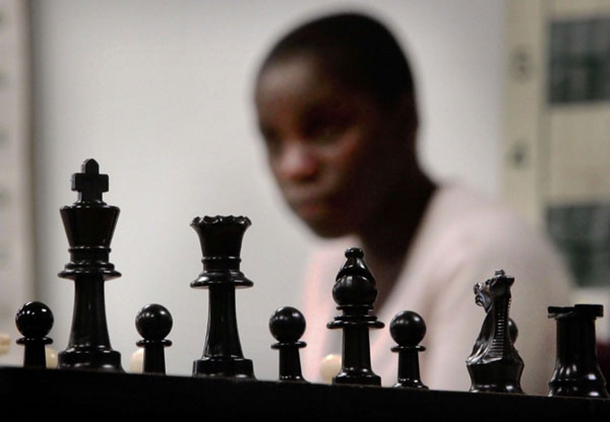 La championne d’échecs Phiona Mutesi. © Jim Weber/AP/SIPA