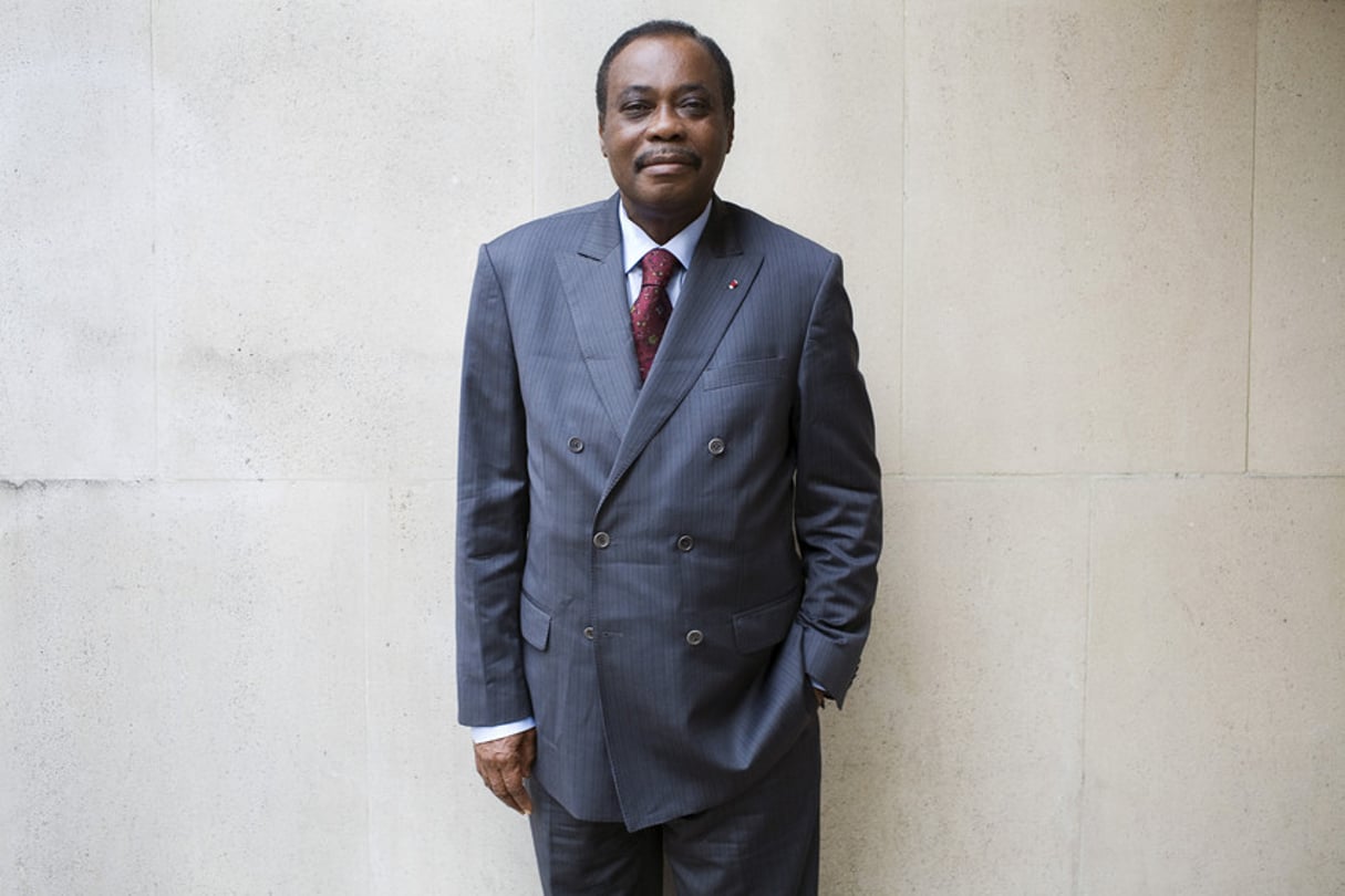 L’ancien Premier ministre togolais Edem Kodjo, facilitateur de l’Union africaine pour la RD Congo. © Camille Millerand/JA