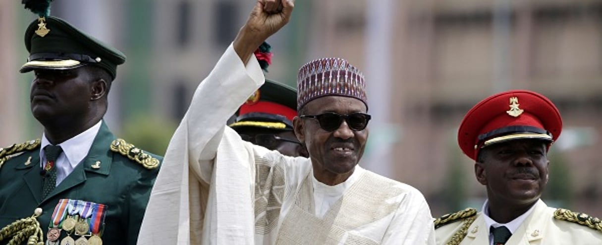 Le président Muhammadu Buhari a fait de la lutte contre la corruption l’une de ses priorités. © Sunday Alamba/AP/SIPA