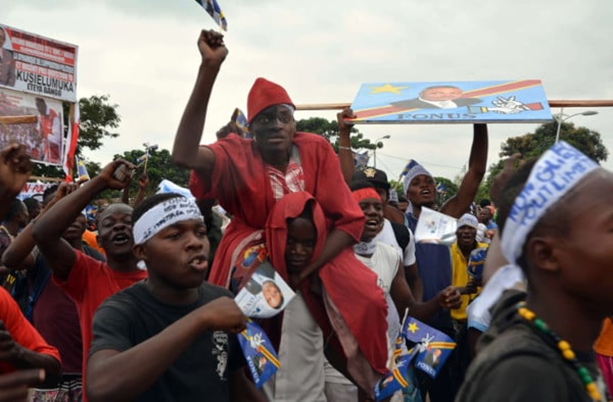 Une manifestation d’opposants au président Joseph Kabila à Kinshasa, le 25 septembre 2015. (photo d’illustration) © John Bompengo/AP/SIPA