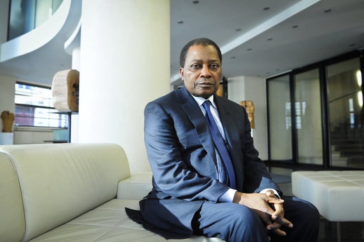Samuel Dossou est président et fondateur du groupe Pétrolin (expertise et promotion pétrolière). © Vincent Fournier/Jeune Afrique