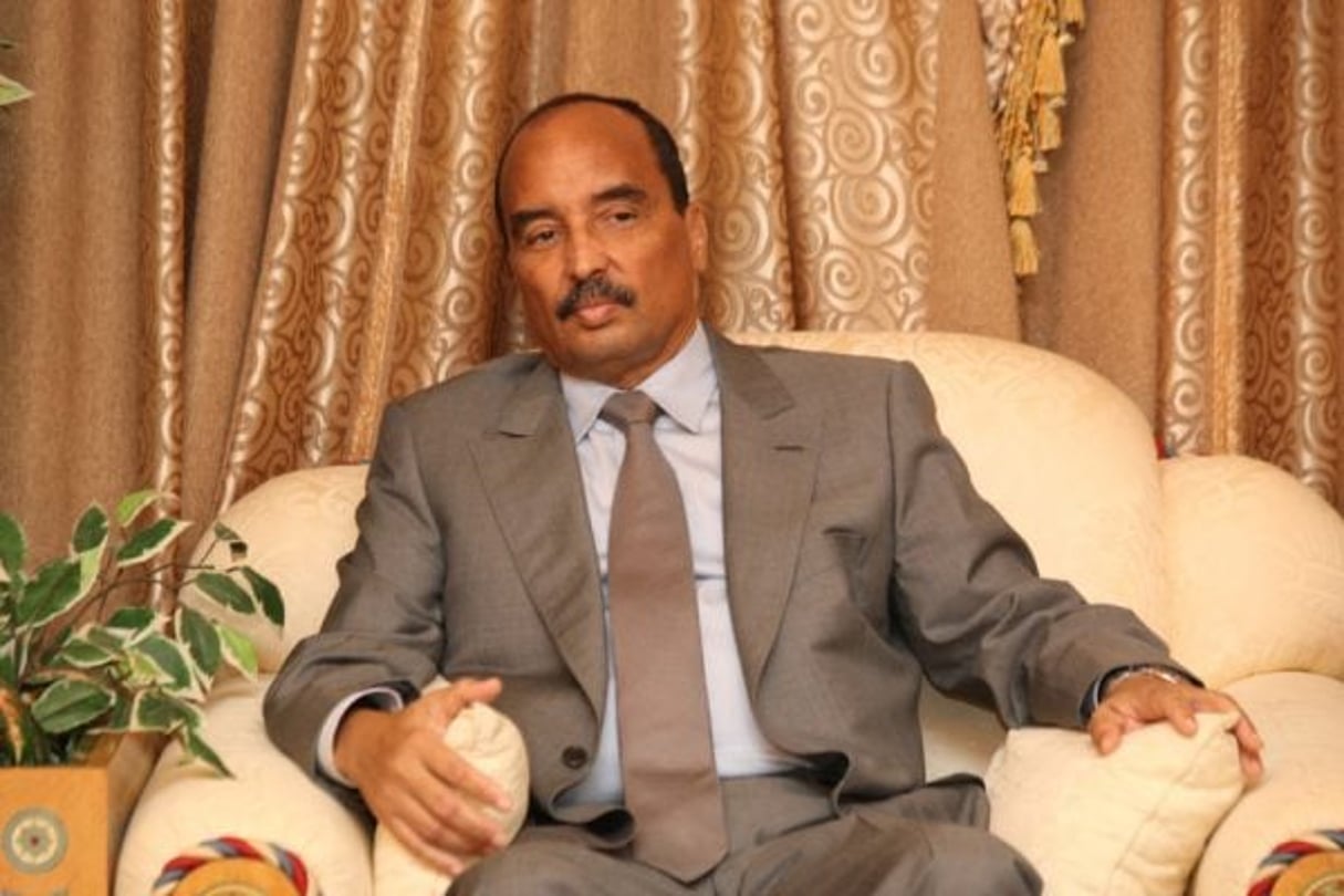 L’ancien président mauritanien Mohamed Ould Abdelaziz. © AMI pour J.A.