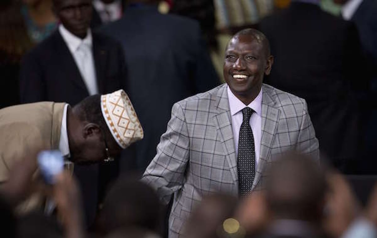 Le vice-président kenyan William Ruto, le 26 juillet 2015, à Nairobi au Kenya © Ben Curtis/AP/SIPA