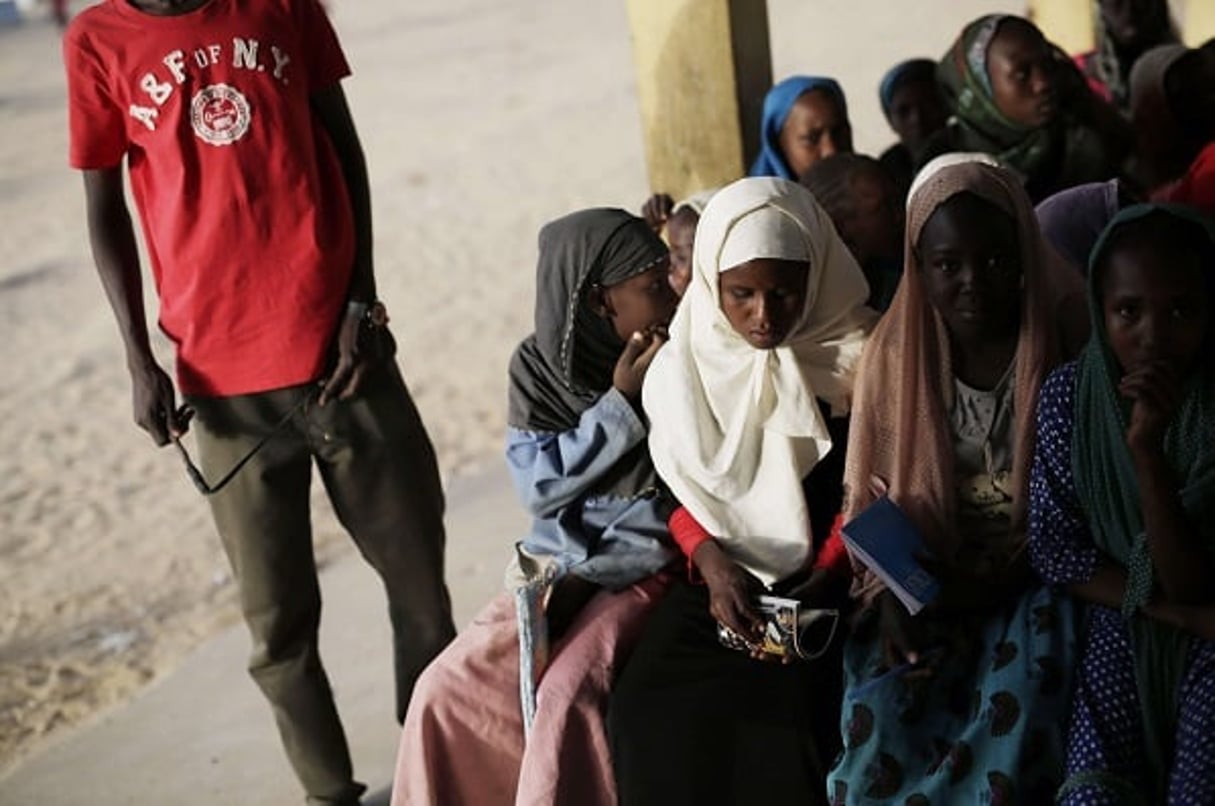 Des réfugiés du camp de Zafaye , au Tchad. Photo d’illustration. © Jerome Delay/AP/SIPA