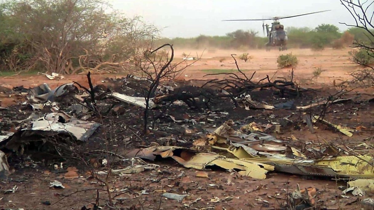 Crash de l’avion d’Air Algérie au Mali en 2014 (photo d’illustration). © AP/SIPA