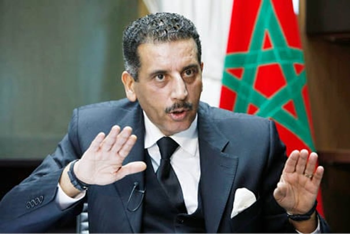 Abdelhak El Khiame, directeur du Bureau central des investigation judiciaire (BCIJ) © ABDELJALIL BOUNHAR/AP/SIPA