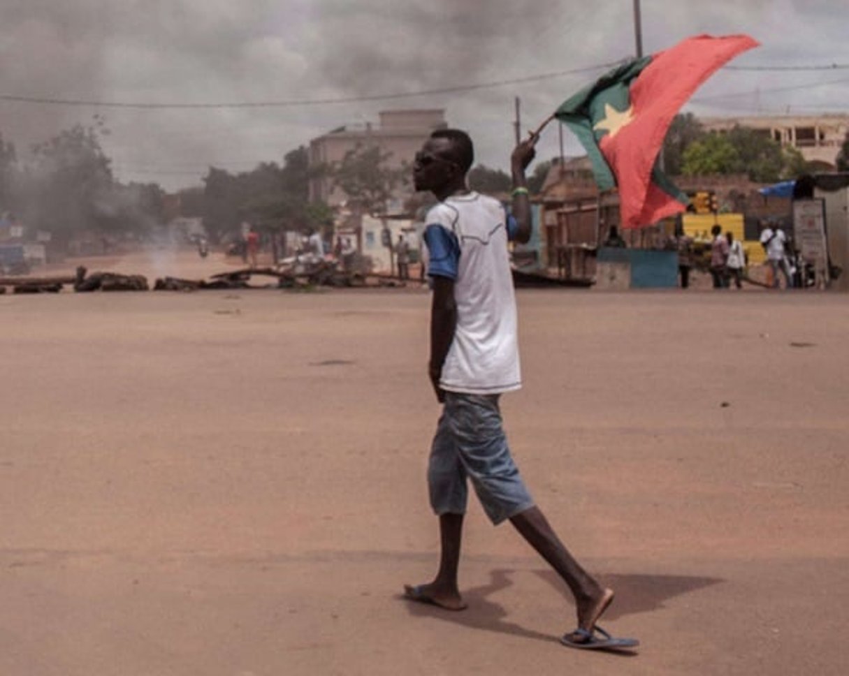 Rodrigue a participé aux cortèges qui ont conduit à la chute de Blaise Compaoré (photo d’illustration). © Theo Renaut / AP / Sipa