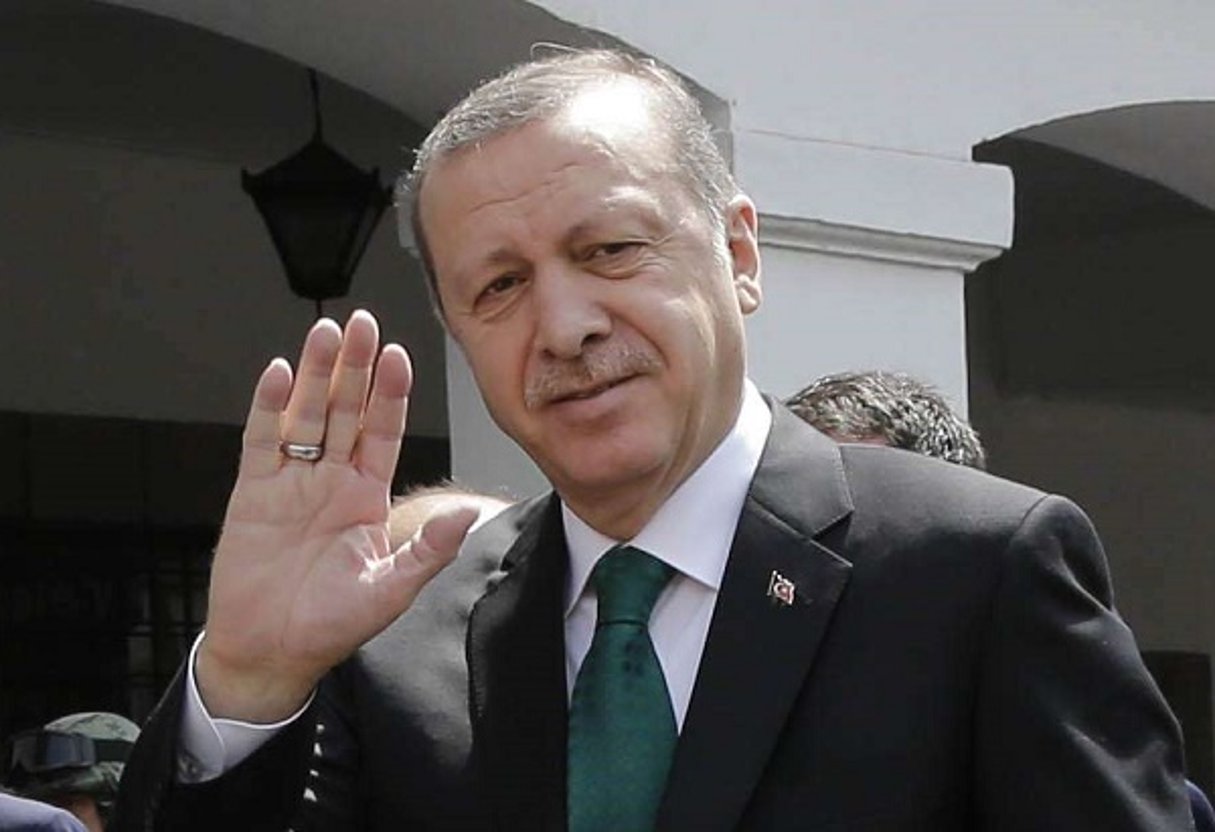 Recep Tayyip Erdogan, président turc © Dolores Ochoa/AP/SIPA