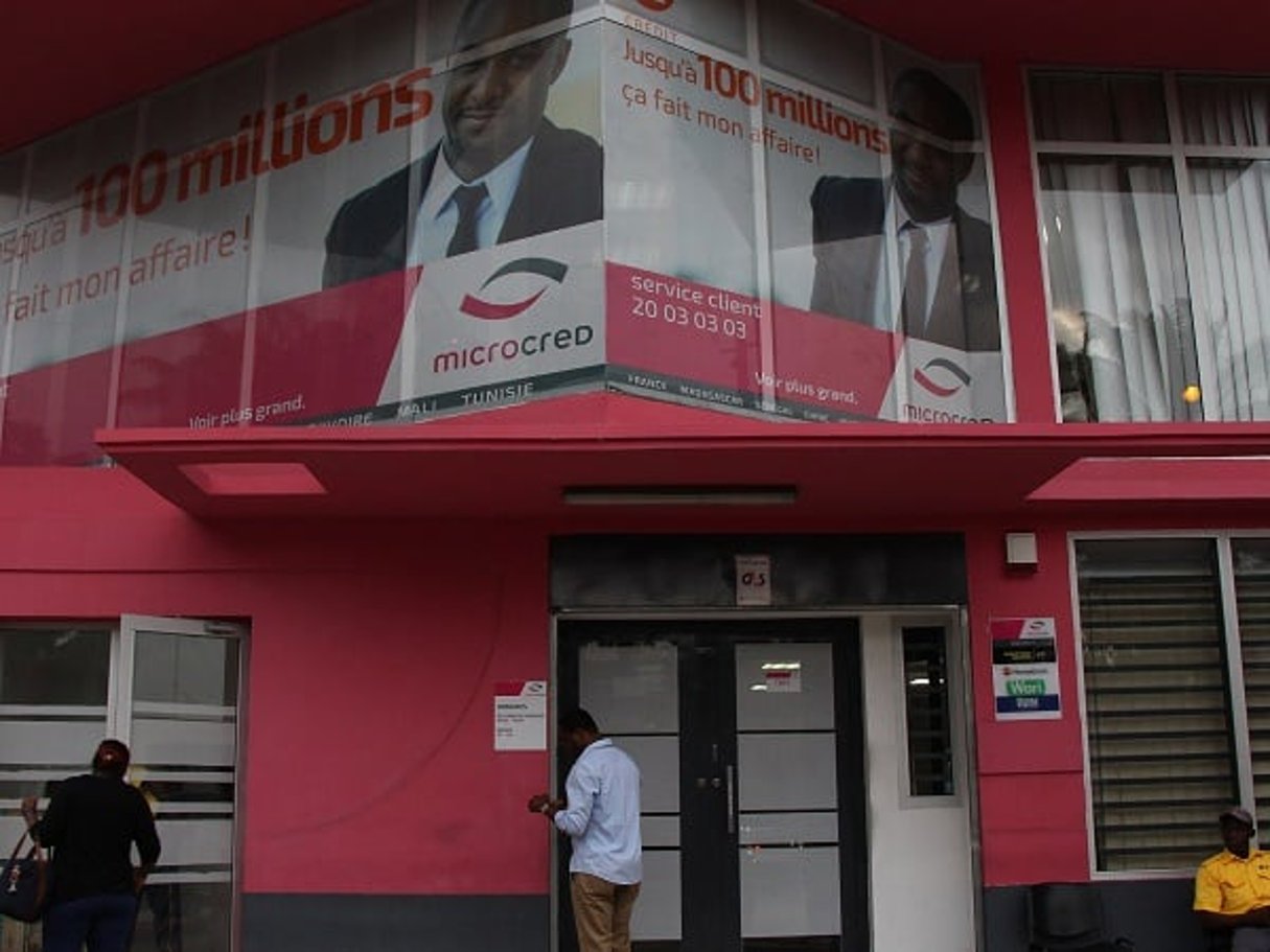 Vue d’une agence de Microcred. Au Sénégal, le réseau de microfinance compte près de 400 points de ventes et correspondants. © Microcred