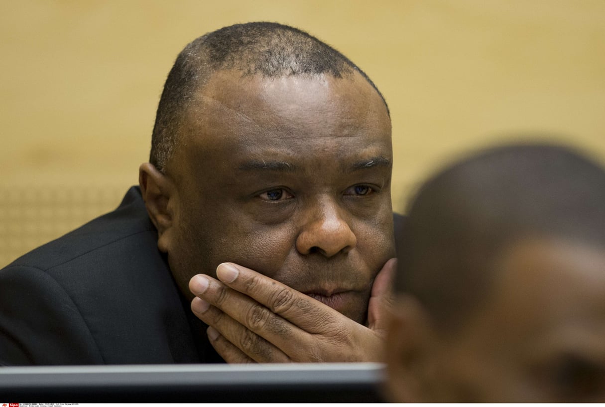 Jean-Pierre Bemba devant la Cour pénale internationale (CPI) le 29 septembre 2015. © AP Photo/Peter Dejong