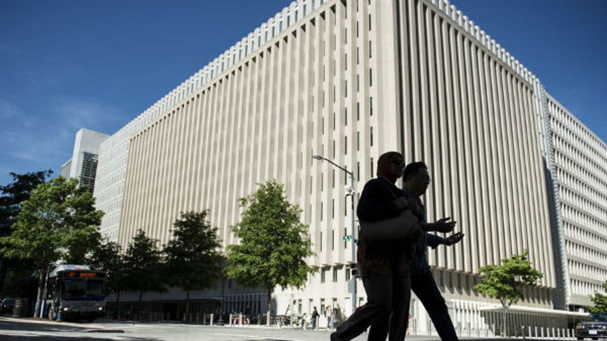 Le siège de la Banque mondiale à Washington © Brendan Smialowski/AFP