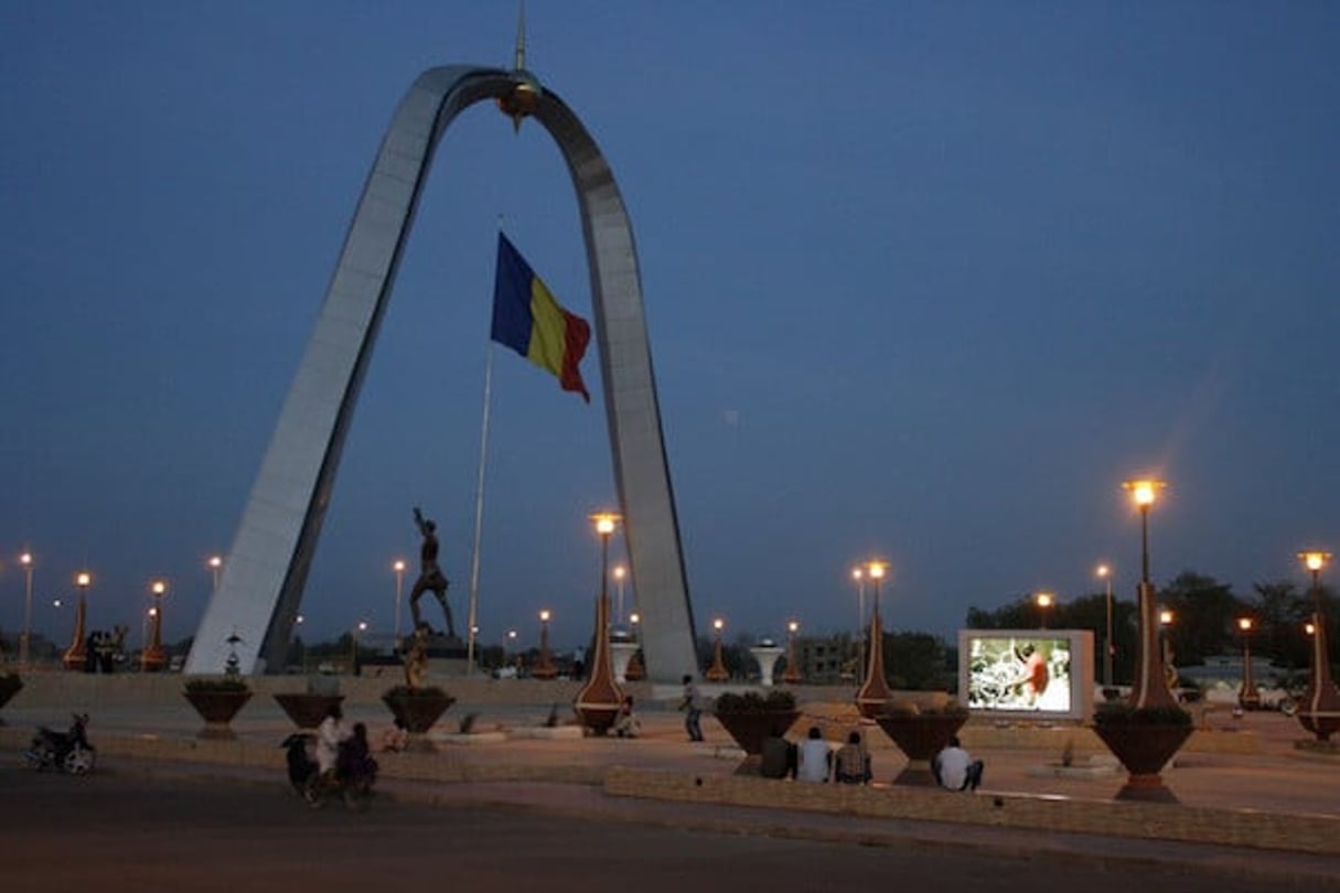 Place de la Nation à N’Djamena, le 8 mars 2012. © Abdoulaye Barry pour JA