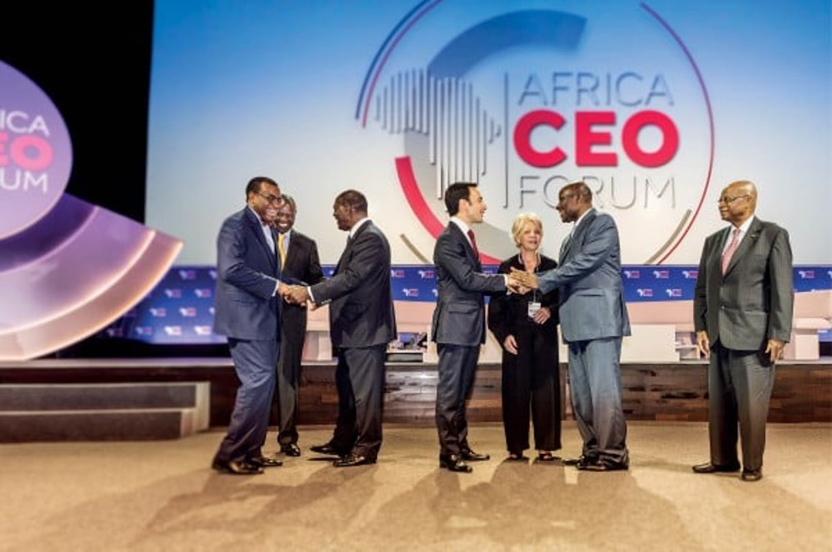 La 4e édition du Africa CEO Forum s’est tenue à Abidjan les 21 et 22 mars. © J.A.