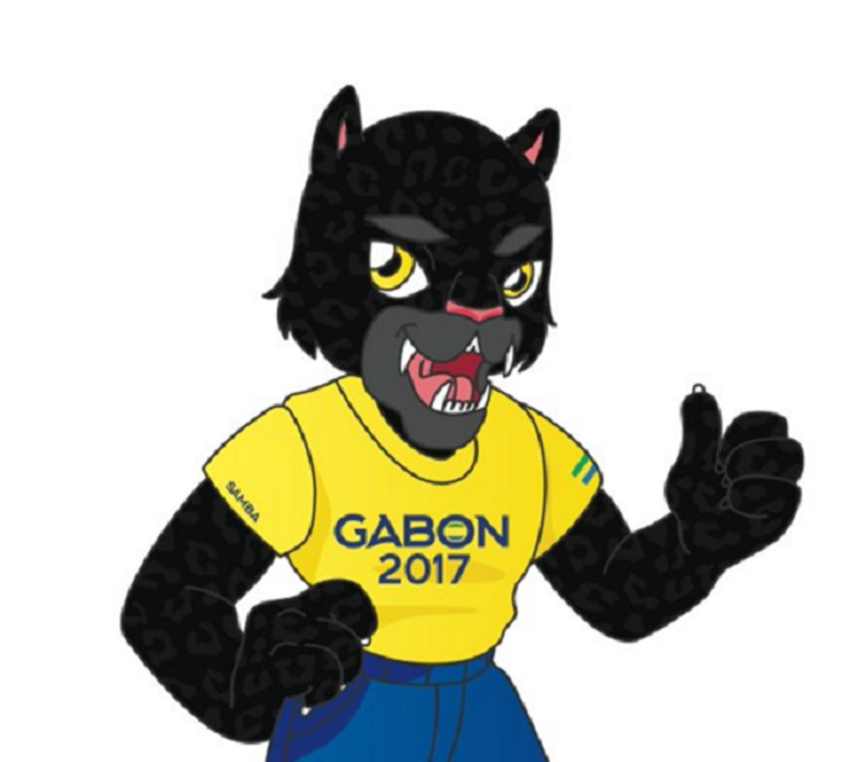 Samba, la mascotte de la CAN 2017. © CAF