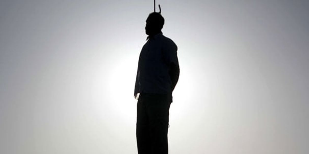 Une pendaison en Iran en 2011. © AP/SIPA