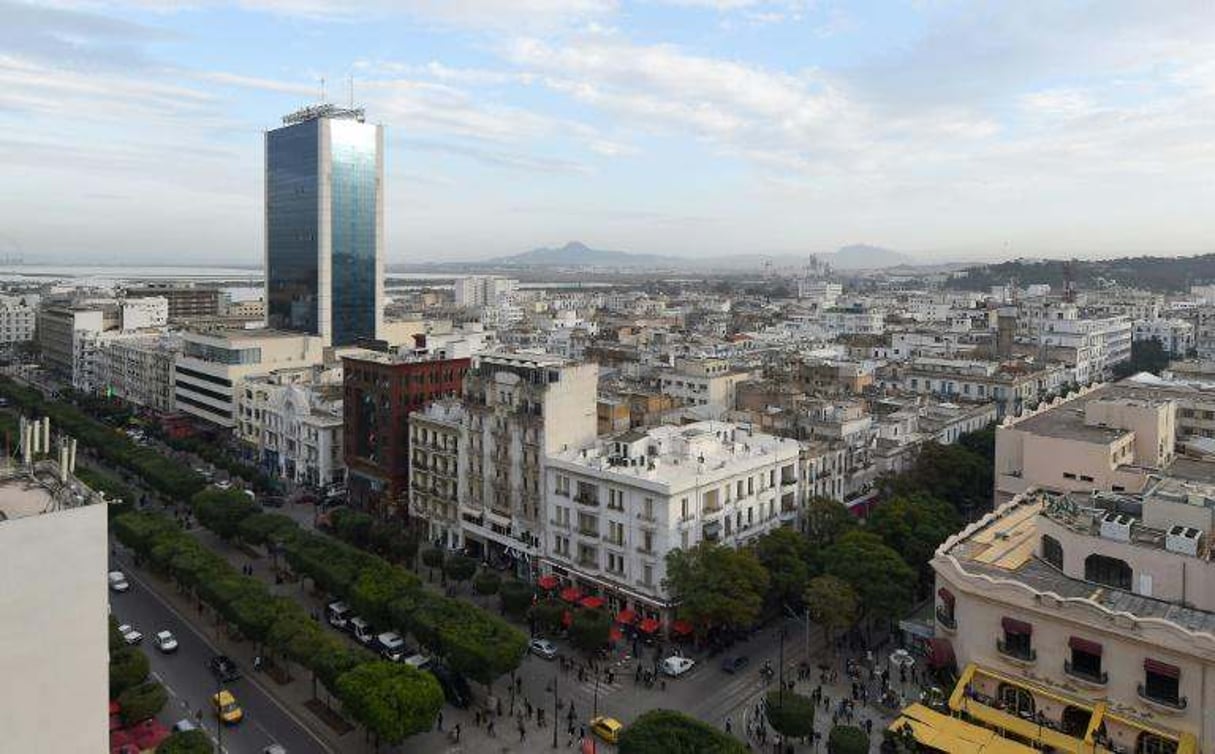 L’avenue Bourgiba à Tunis, le 24 novembre 2014. © AFP
