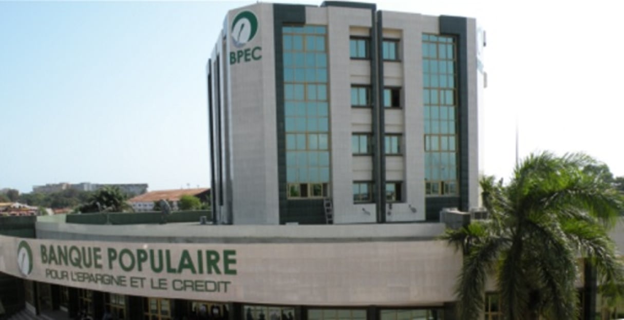 Vue de l’agence centrale de la Banque populaire pour l’épargne et le crédit du Togo, à Lomé. © www.bpec.tg