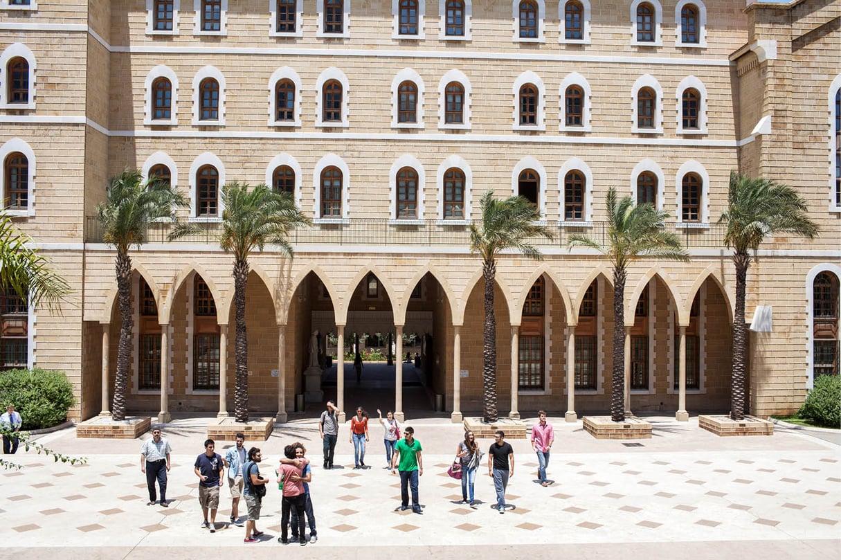 L’American University of Beirut figure régulièrement dans le trio de tête. © Ivor Prickett/Panos-Rea