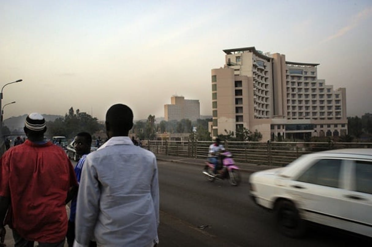 Quartier Faso Kanu de la ville de Bamako (Mali). Le 11 mars 2014. © Emmanuel Daou Bakary pour Jeune Afrique