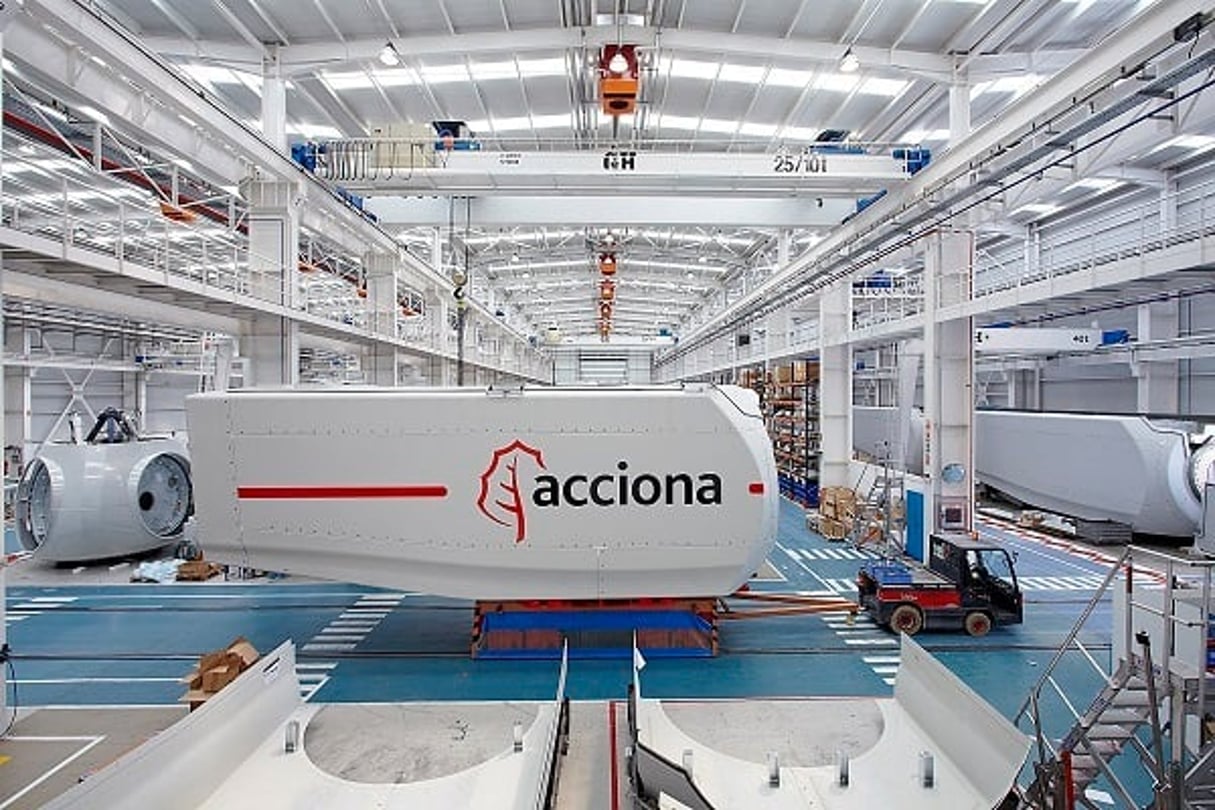 Le groupe Acciona est présent dans les énergies renouvelables, les infrastructures et l’eau. © www.acciona.com