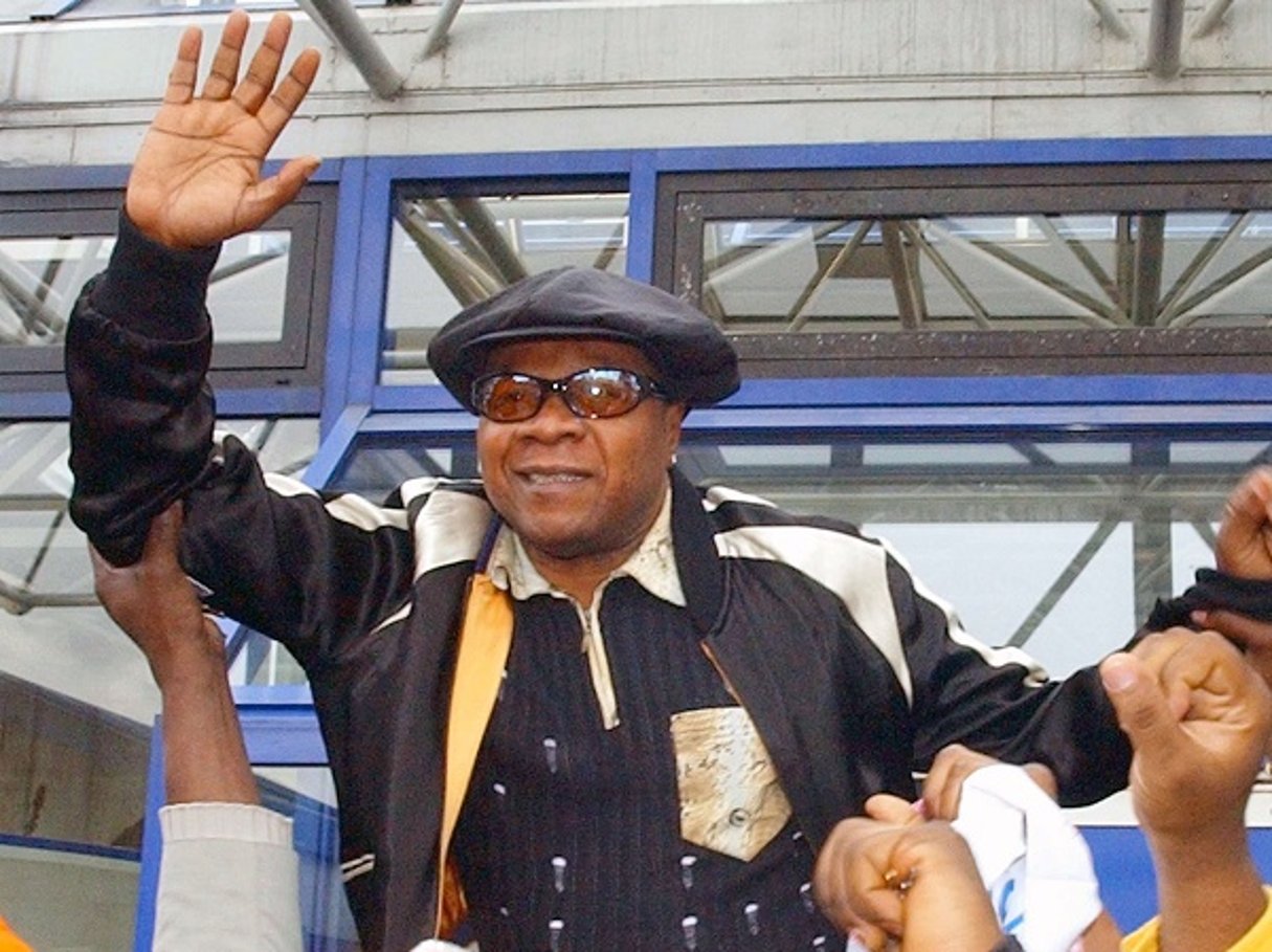 Papa Wemba en France en 2004. © Rémy de la Mauviniere / AP / SIPA