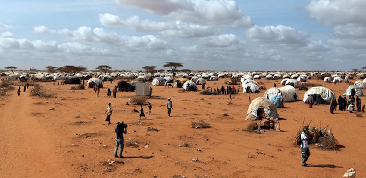 Le camp de réfugiés de Dadaab, dans le sud du Kenya à la frontière somalienne,  en août 2011. © IHH Humanitarian Relief Foundation / Flickr