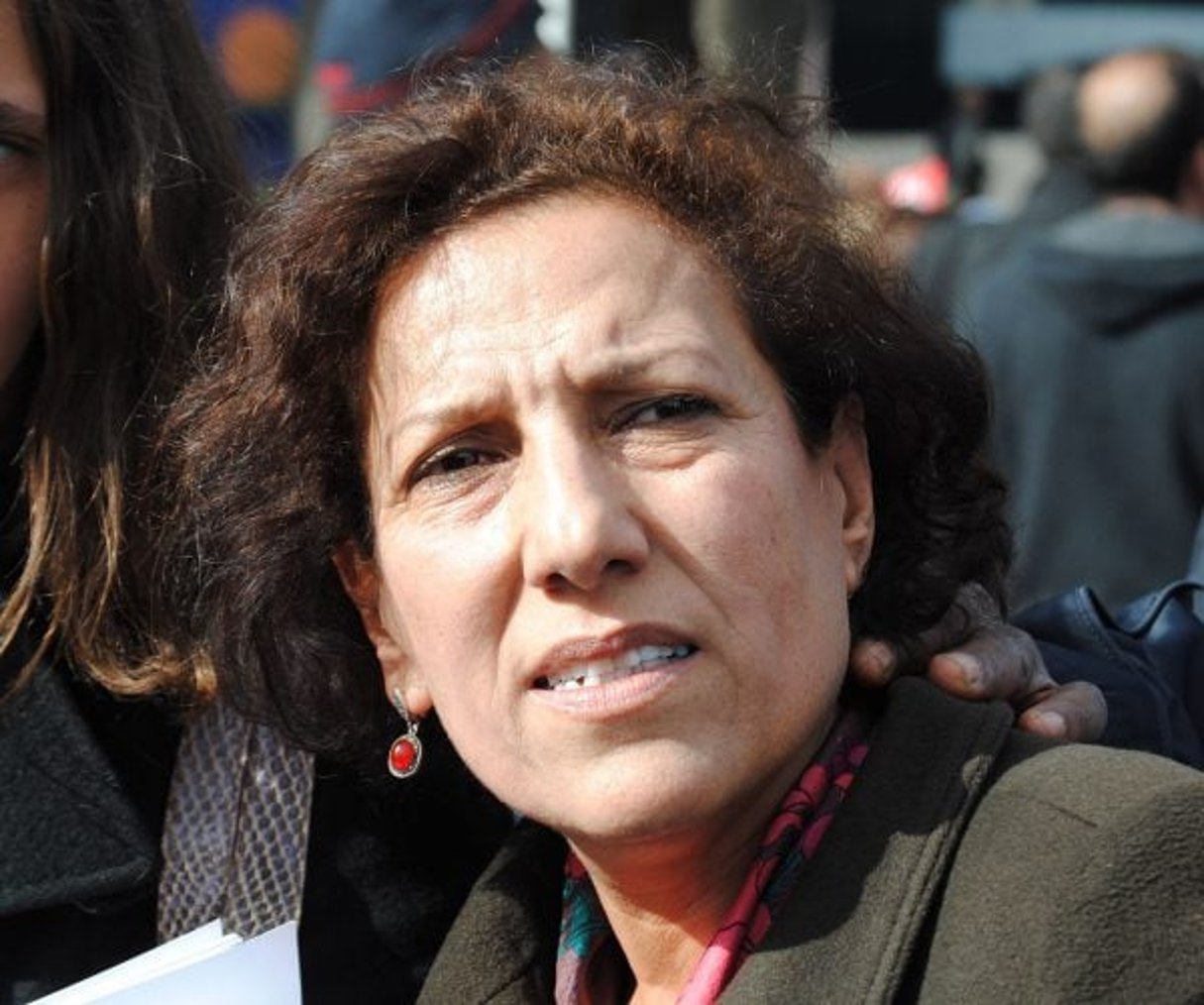 Radhia Nasraoui, avocate et présidente de l’association de lutte contre la torture en Tunisie. © M.Rais/CC/Wikimedia Commons