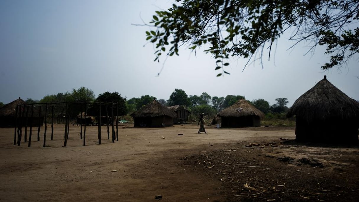 Un village du Parc national de Gorongosa, dans le district du même nom, au Mozambique.. © AFP