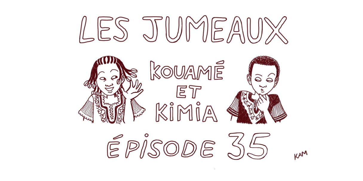 Les jumeaux, par Kam. © KAM / J.A.