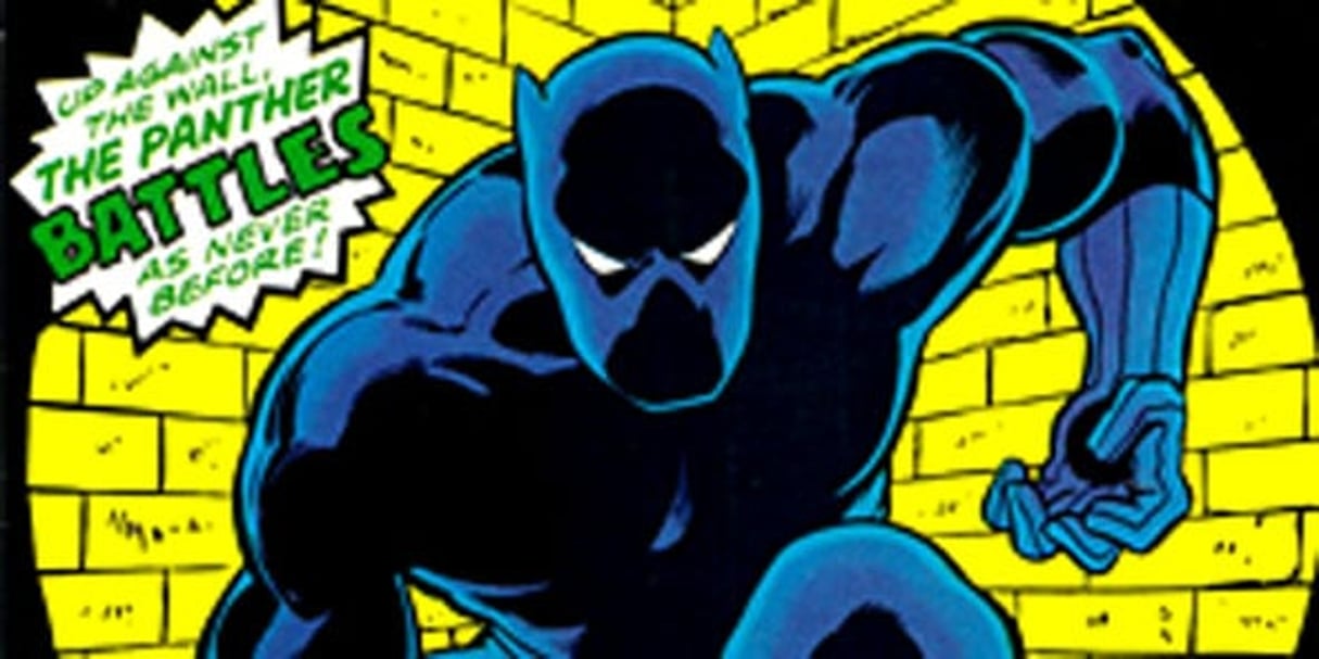 Couverture d’un comics avec la Panthère noire. © Marvel