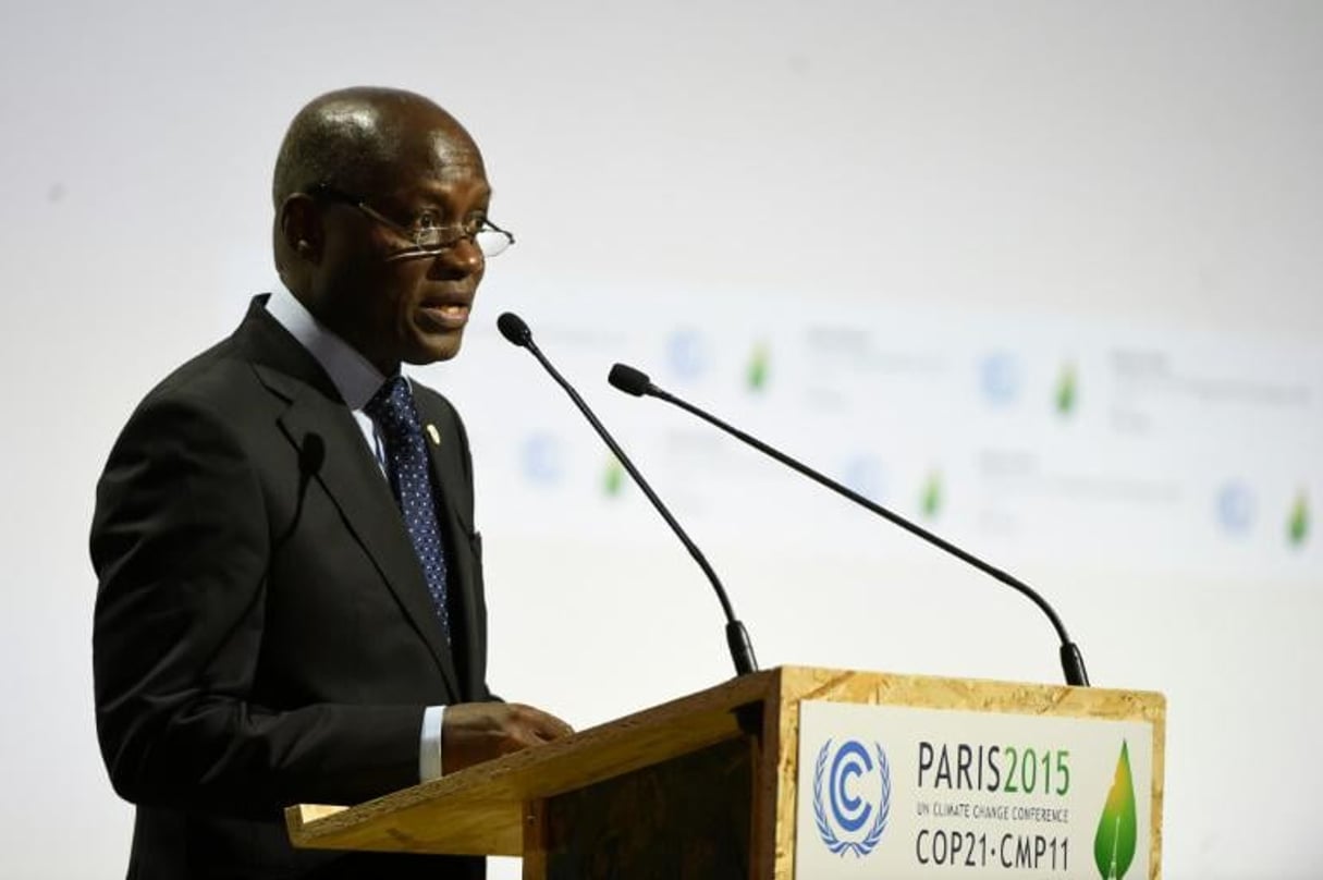 José Mario Vaz, président bissau-guinéen, au Bourget, le 30 novembre 2015. © Alain Jocard/AFP