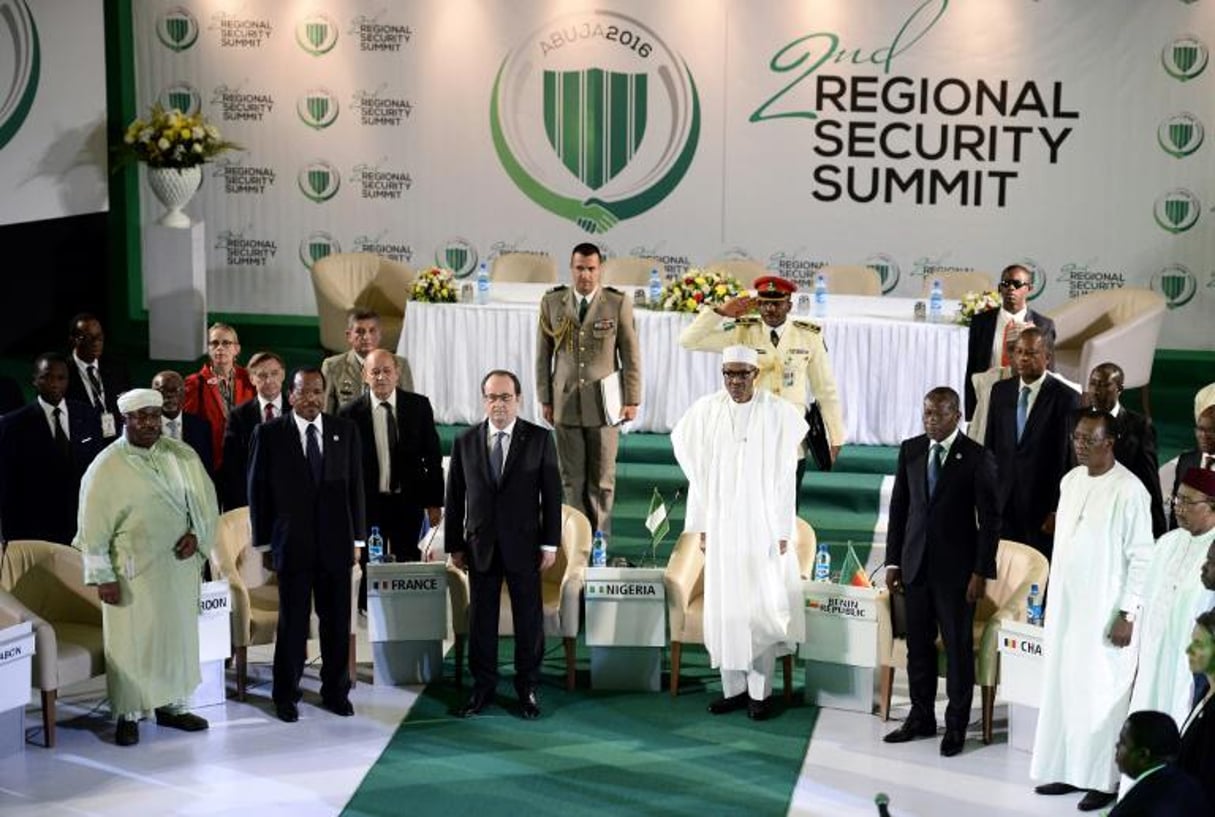 Cérémonie d’ouverture du sommet d’Abuja, le 14 mai 2016. © Stephane de Sakutin/AFP