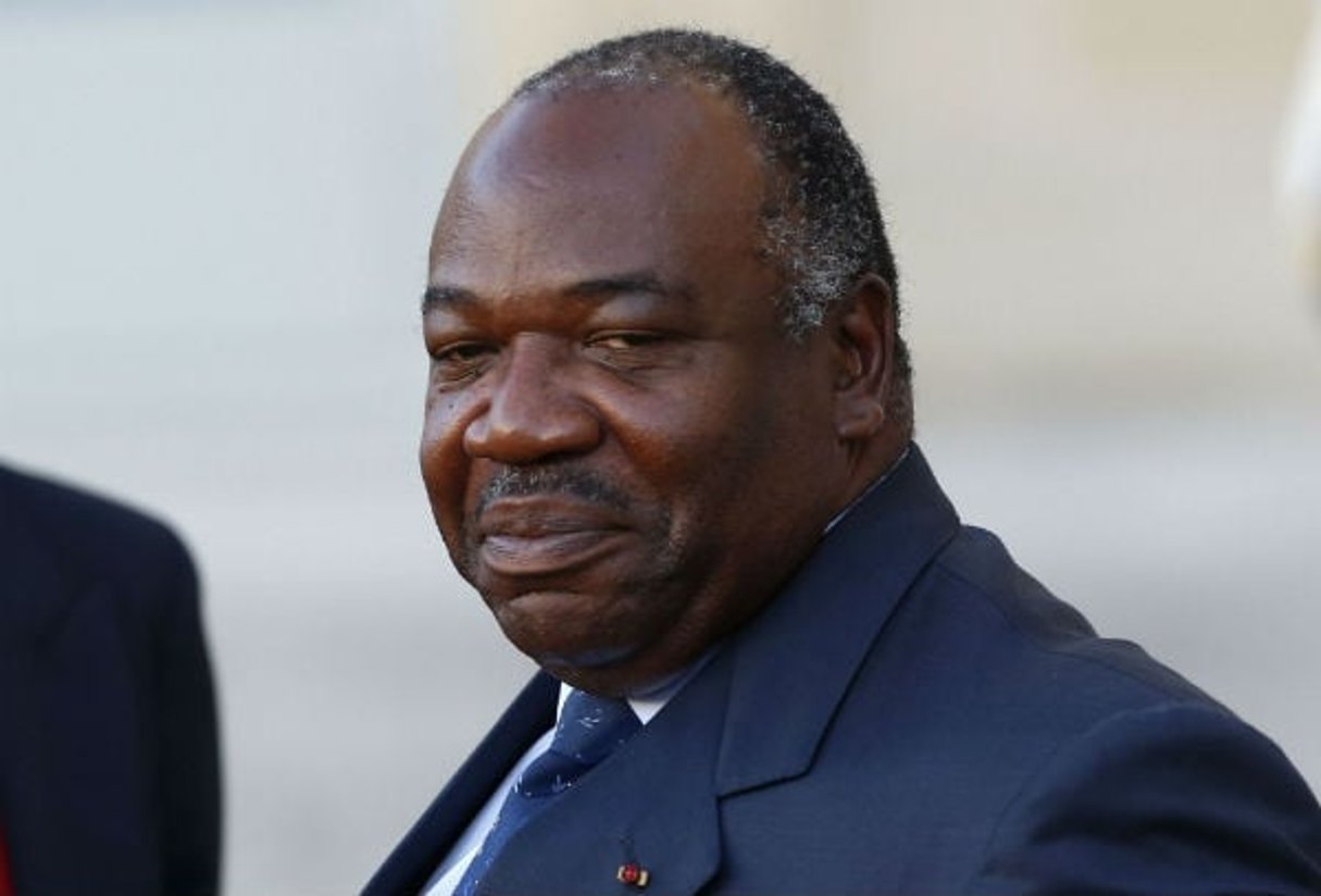 Ali Bongo Ondimba, président du Gabon à Paris le 10 Novembre 2015. © Francois Mori/AP/SIPA