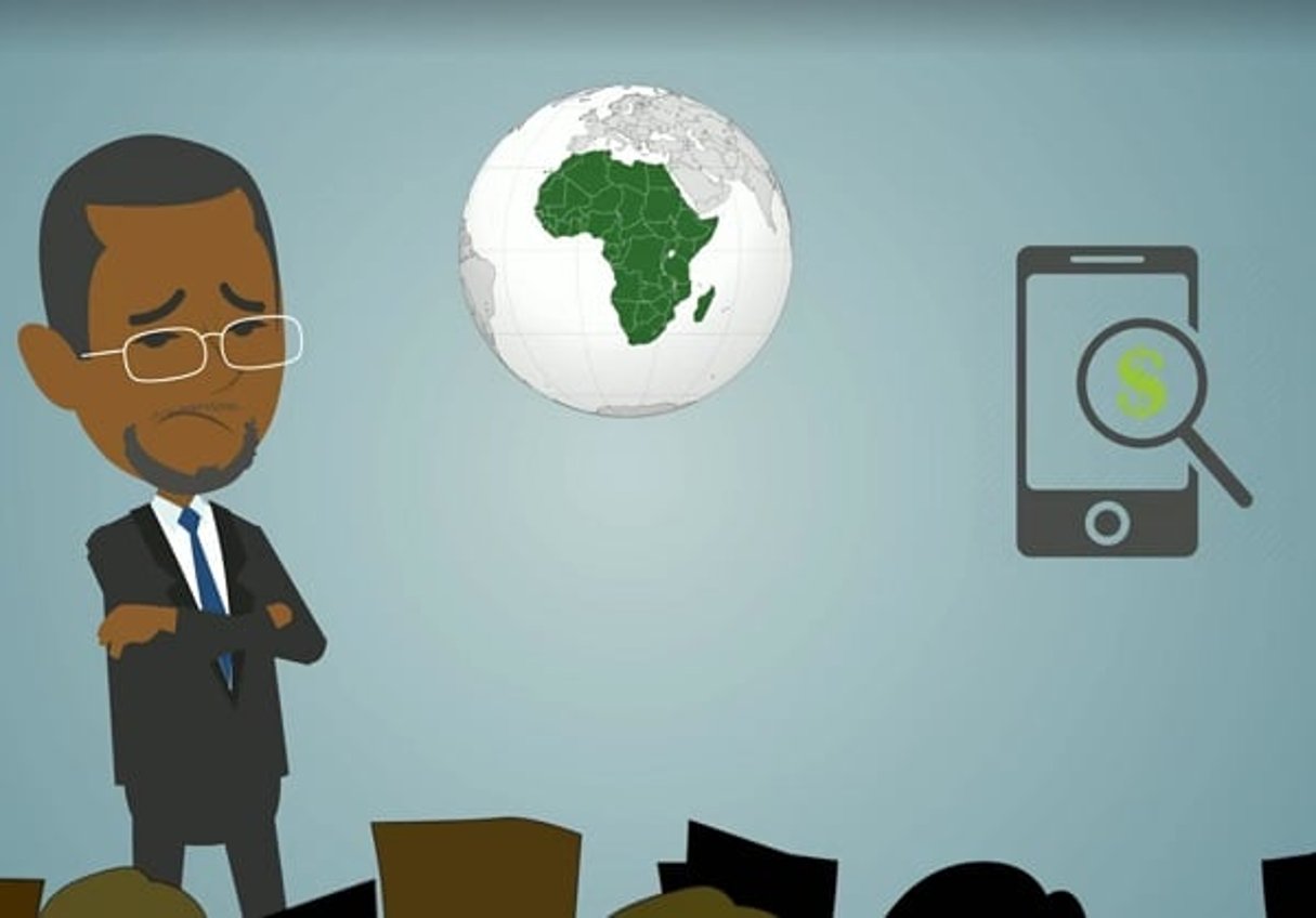 Dans une animation promotionnelle en ligne, WeCashUp se vend comme la solution universelle de paiement mobile en Afrique. © WeCashUp