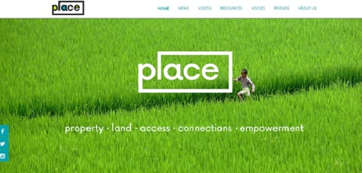 La page d’accueil de Place, le site thématique lancé par Reuters et Omidyar le 16 mai. © Place