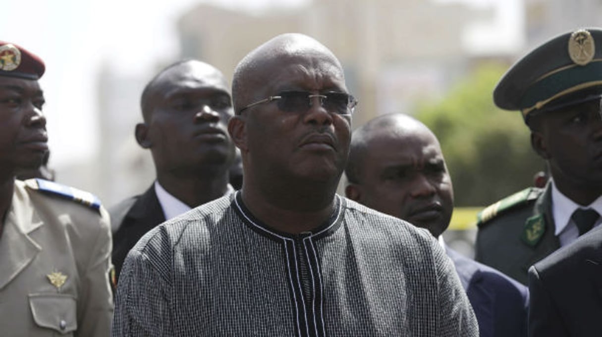 Le président Roch Kaboré espère que  le procès s’ouvrira fin 2016. © Sunday Alamba/AP/SIPA