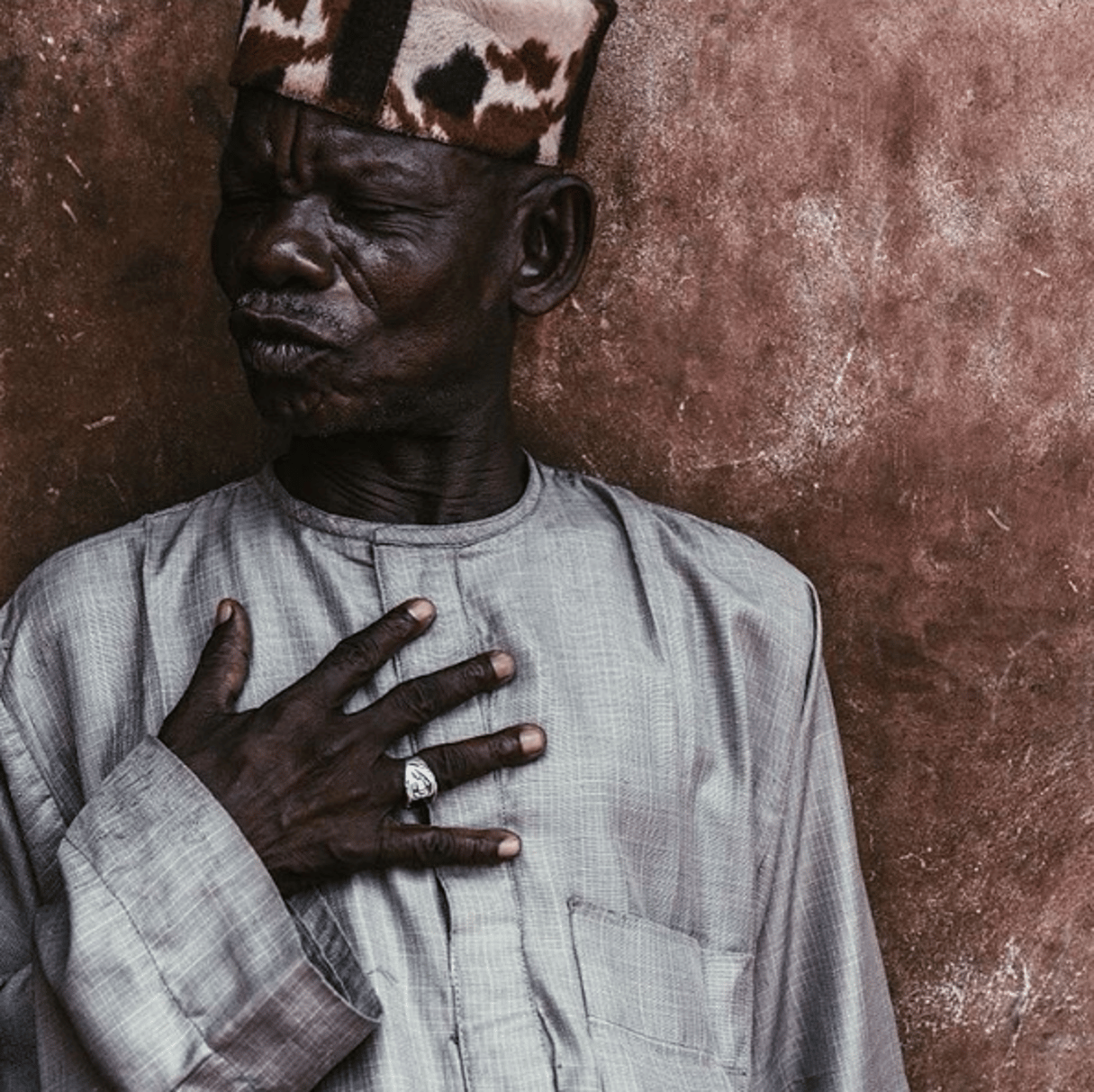 Portrait d’un Nigérian dans le cadre du projet Borders within 2016 © Compte Instagram de Yagazie Emezi