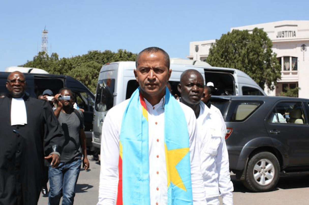 L’opposant congolais Moïse Katumbi, le 13 mai 2016 à Lubumbashi (sud) en RDC. © AFP