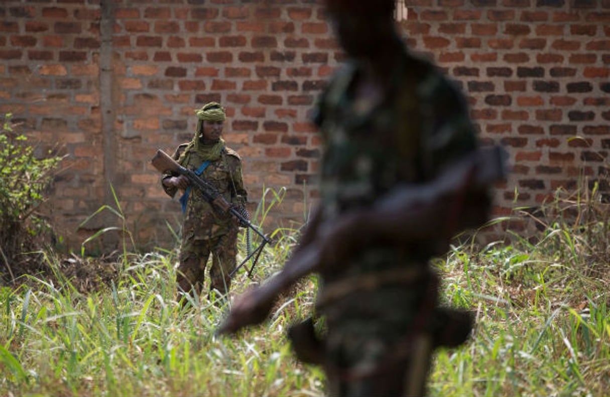 Rebelles membres de l’ex-Séléka, en Centrafrique © Rebecca Blackwell/AP/SIPA