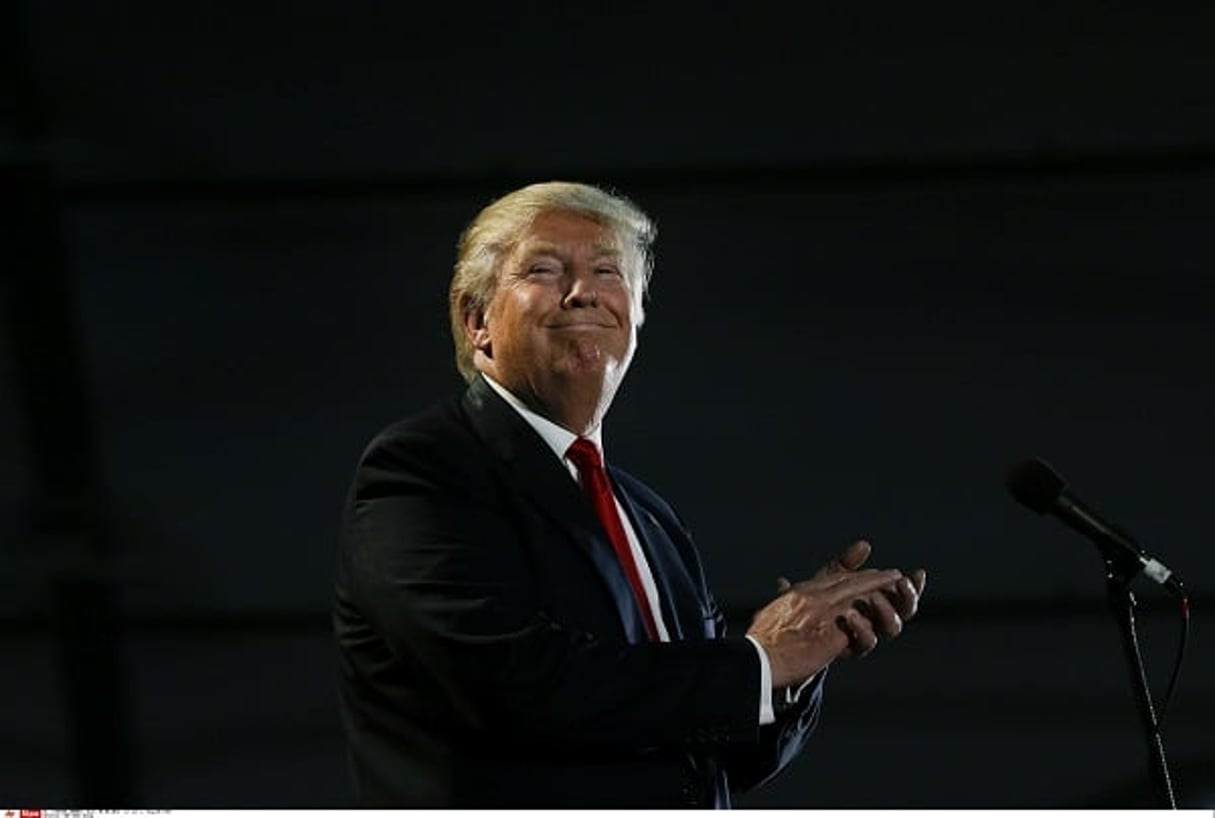 Donald Trump lors d’un discours à San Jose (Californie, États-Unis), le 2 juin 2016. © Jae C. Hong/AP/Sipa