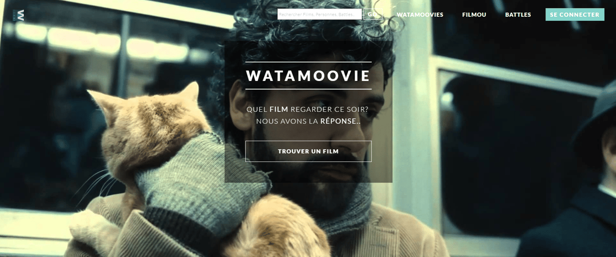 Watamoovie, un site de recommandations de films aux critères précis et originaux. &copy; Capture d&rsquo;écran/Watamoovie.com