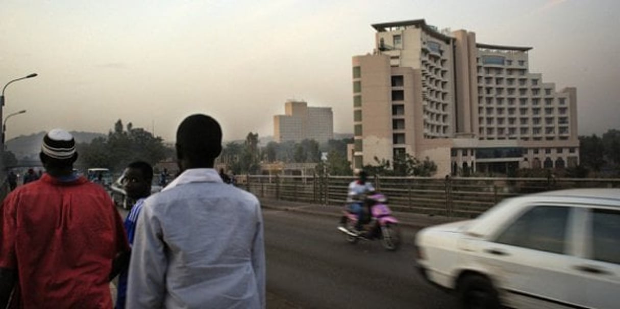 Quartier Faso Kanu de la ville de Bamako (Mali). Le 11 mars 2014. © Emmanuel Daou Bakary pour Jeune Afrique