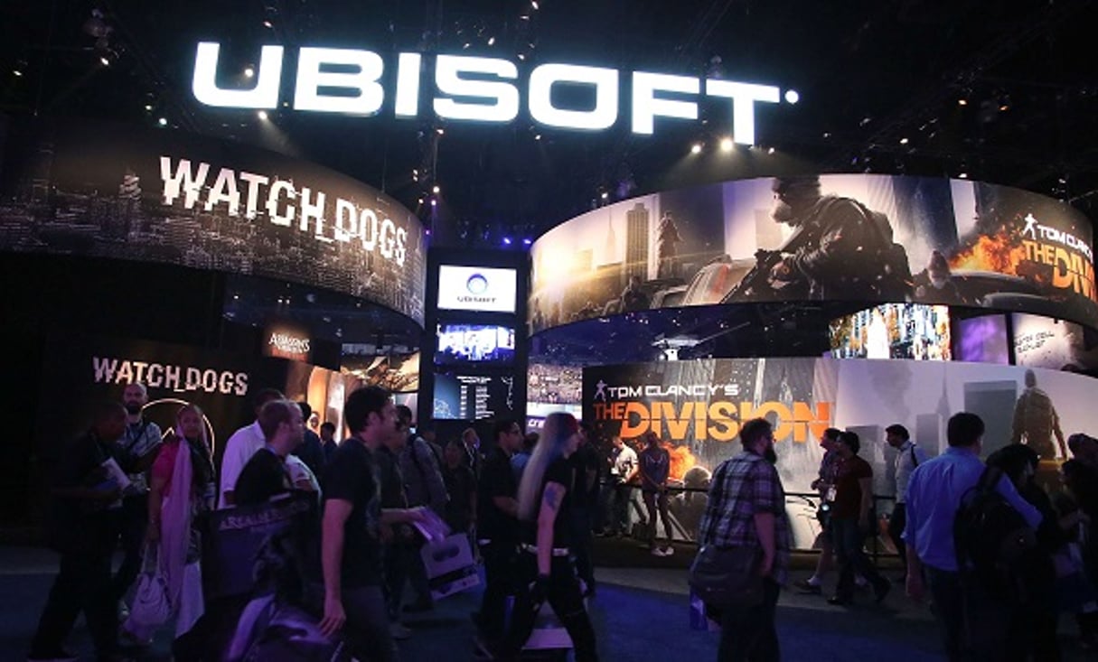 L’espace d’Ubisoft au selon E3 de Los Angeles en 2013.. © Alexandra Wyman/AP/SIPA