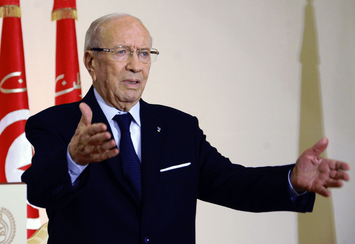 Le président tunisien Béji Caïd Essebsi. © Hassene Dridi/AP/SIPA