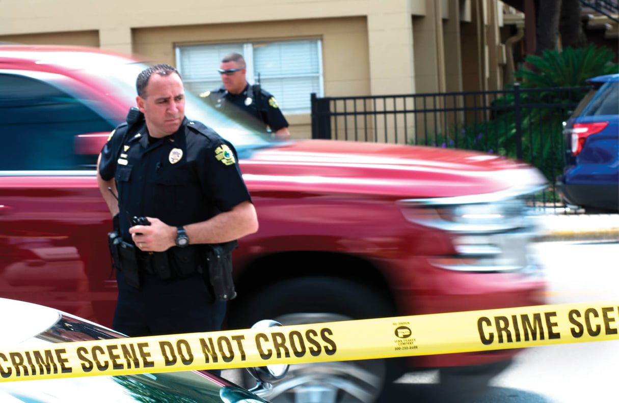 Orlando, le 12 juin, quelques heures après l’attentat. © GEORGE WILSON/DPA/AFP