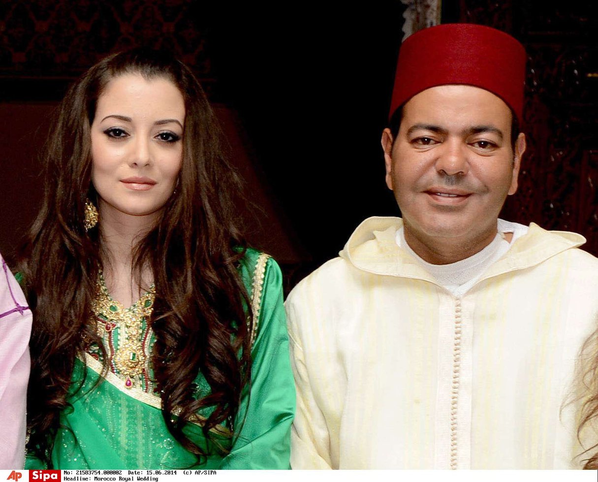 Moulay Rachid et Lalla Oum Keltoum Boufarèsle en juin 2014 © AP/SIPA