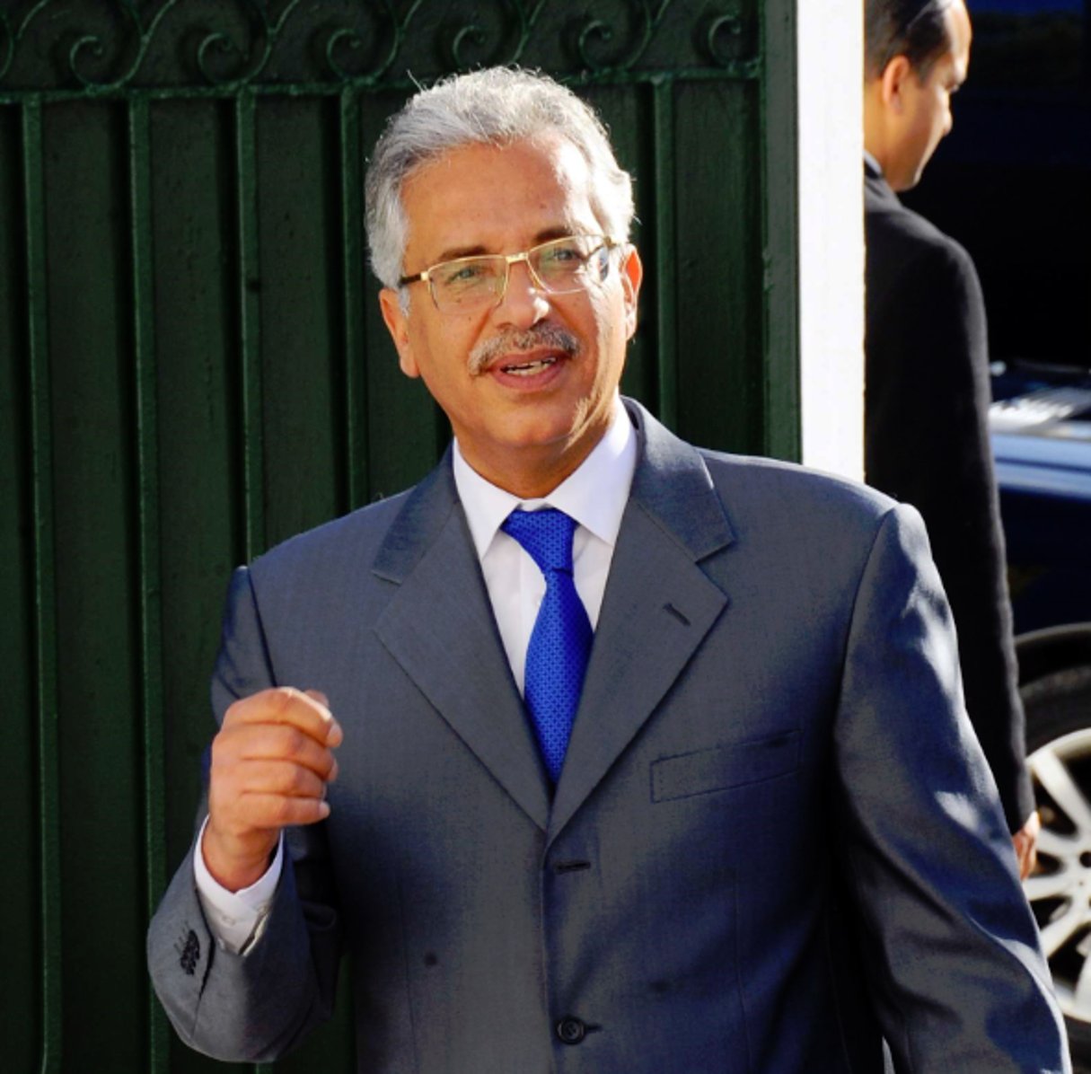 Omar Mansour, ministre de la Justice tunisien. © Hassene Dridi/AP/SIPA