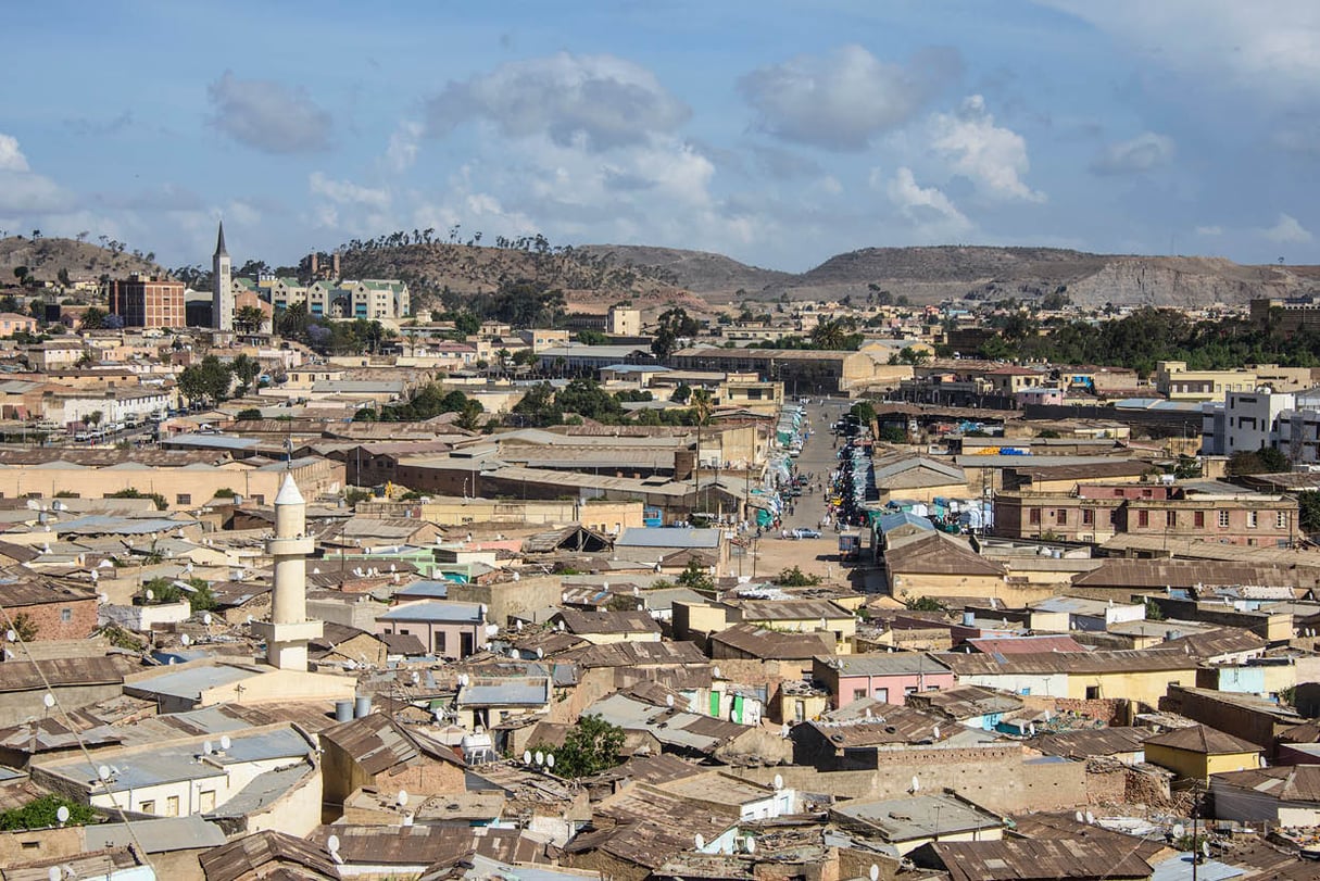 Vue de la capitale, Asmara. © MICHAEL RUNKEL/AFP