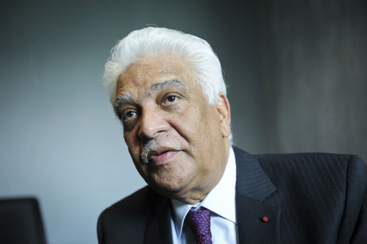 Jean Claude de l’Estrac, secrétaire général de la Commission de l’Océan Indien, Paris le 19 mai 2014. © Vincent FOURNIER/JA