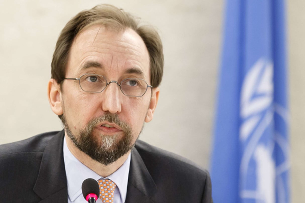 Le diplomate Zeid Ra’ad Al Hussein, le 13 juin 2016 à Genève. © Salvatore Di Nolfi/AP/SIPA